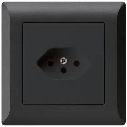 Presa INC kallysto.line T13 nero con protezione bambini 