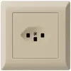 Presa INC kallysto.line T23 beige con morsetti ad innesto 
