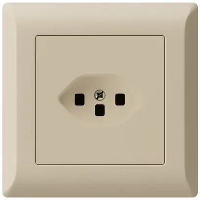 Presa INC kallysto.line T23 beige con morsetti ad innesto 