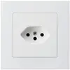 Prise ENC kallysto.pro T13 blanc avec sécurité enfants 