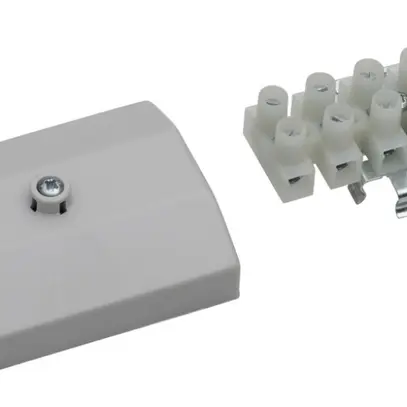 Morsettiera per conduttore di comando SE 7P con coperchio piombabile 