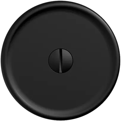 UP-Blindabdeckung Feller STANDARDdue Q für Bohrung Ø58mm schwarz 