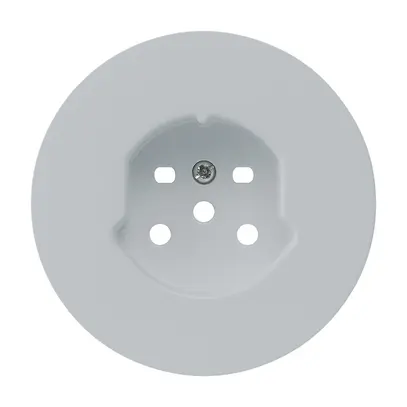 Kit frontal HA robusto pour prise type 15 avec bornes enfichables gris 