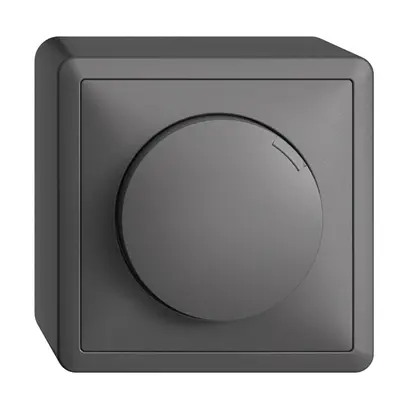 Sensore rotante AP Edue KNX, 21…30VDC, SELV, consumo energia max. 12.5mA, grs 