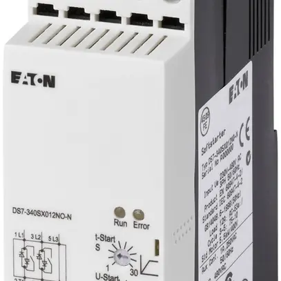Avviatore soft Eaton DS7 9A 3L 200…480VAC, 110…230VAC 