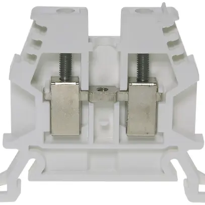 Borne de passage joignable Woertz 0.5…2.5mm² 24A 1000V vis 2×1 rail DIN 35mm bc 