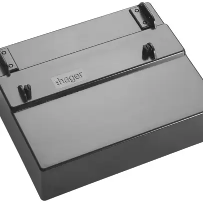 Borne à fiche pour compteur Hager 100A section câble 10…50mm² capot no plombable 