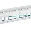 Panneau de distribution 19" H-LINE I 24-port Keystone vide blindé 1UH gris 