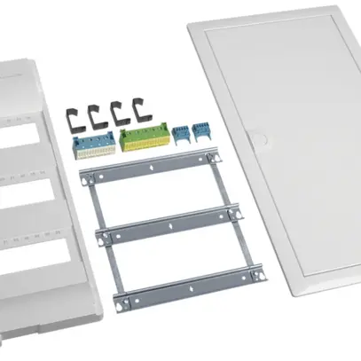 Kit di montaggio Hager volta con cornice/porta 3-file 