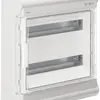 Quadro di distribuzione AP Hager vector 2 file 18UM IP65 418×452×151mm 