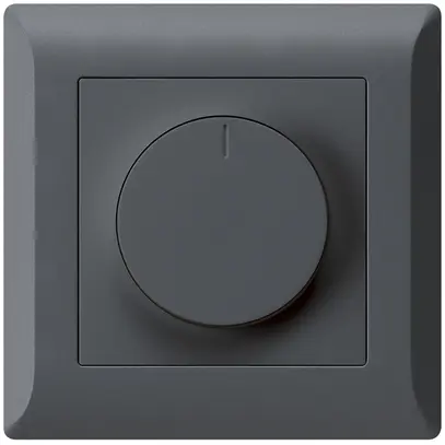 Variatore rotativo stazione secondaria INC Hager kallysto.line antracite 