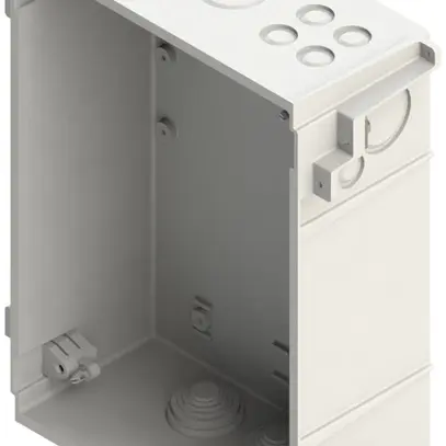 Scatola INC R&S per ENC 60/160, riempito di Styropor, 2×Ø90/82mm, 1×Ø60mm, 2×M32 