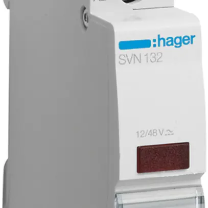 Segnalatore LED, rosso, 12+48 V, AC/DC , 1PLE 