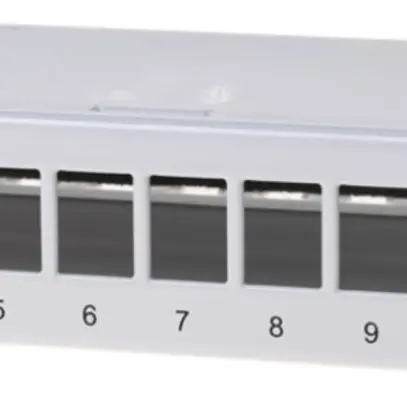 Pannello patch Ceconet 12-port, Keystone, vuoto 