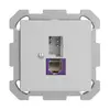 Presa INC T+T 6P/1×RJ45 DSL-a banda larga grigio chiaro EDIZIOdue 