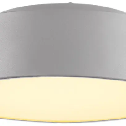 Plafoniera LED SLV MEDO 30, 12W 1200lm 3000K IP20 grigio argento 