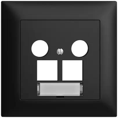 Kit de recouvrement ENC Edue FMI, p.prise multimédia EASYNET, p.2×RJ45 S-One, no 