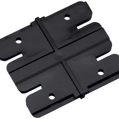 Aletta di collegamento Hager per Consolidation Point, nero 