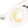 EB-LED-Spot Disc230 7W 230V 570lm 3000K Loch-Ø68mm weiss 36° 