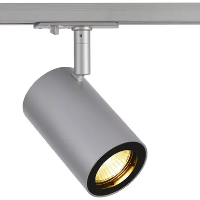 Projecteur SLV ENOLA B TRACK GU10 50W adapt.1-ph. Ø67mm argent 