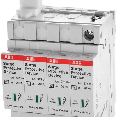 Scaricatore di sovrat.ABB SMISSLINE tipo2 4L 40kA 275V 