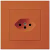 Prise ENC Hager KPR, 1×T13, 10A 250V, orange 