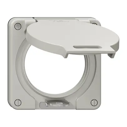 Coperchio con coperchio ribaltabile NEVO Ø60mm chiudibile grc (guarn.ne) 