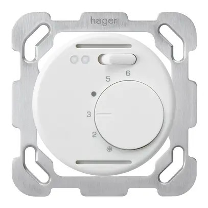 Inserto termostato ambiente INC basico placca fiss.bi p.riscaldamento pavimento 