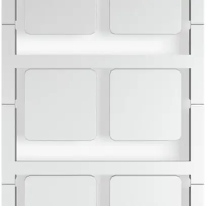 Marcatore per apparecchi Weidmüller MultiCard SM autoadesiva 27×27mm PA66 grigio 