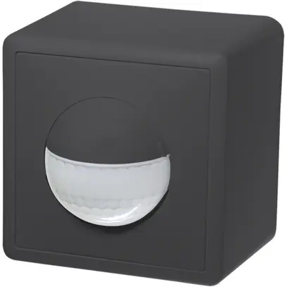 Détecteur de présence AP Luxomat PD2 S 180 ST KNX, design EDIZIOdue, noir 