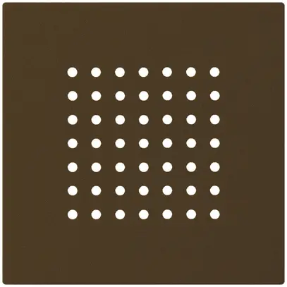 Plaque frontale kallysto pour carillon brun 