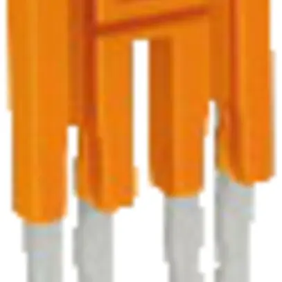 Pont isolé WAGO 4-fois orange 