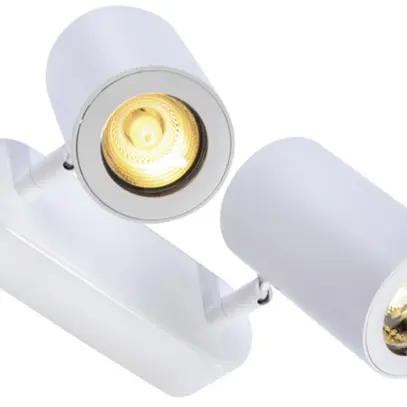 Plafonnier/Applique SLV ENOLA_B, 2×GU10 50W IP20 blanc 