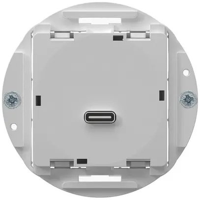 USB-Ladesteckdose Hager Typ C 65W 3250mA 