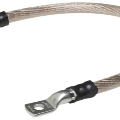 Raccordo flessibile Flury PA 36 Cu, 50mm² rotondo, capicorda Ø10.5mm L=500mm 