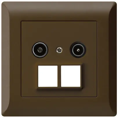 Presa antenna INC R/TV HMS kallysto.line 23dB marrone 