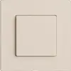 Druckschalter 1K/1T Edue Wiser crema 