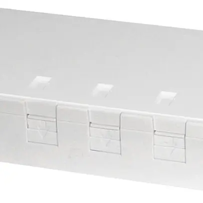 Scatola di raccordo AP Dätwyler KS  bianco per 6 moduli c. prot.antipol. 