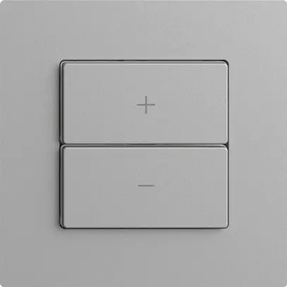 Variateur Uni-LED 1K/2T WLAN Edue Wiser silver 