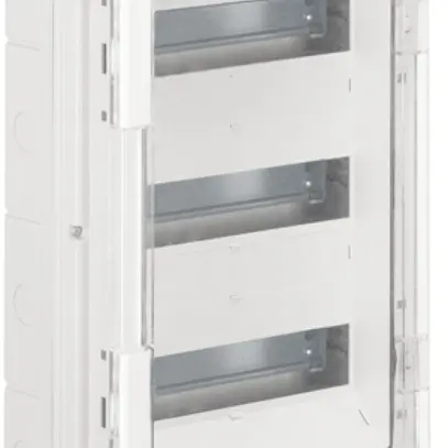 Coffret de distribution AP Hager vector 3 rangées 12UM IP65 310×552×151mm 