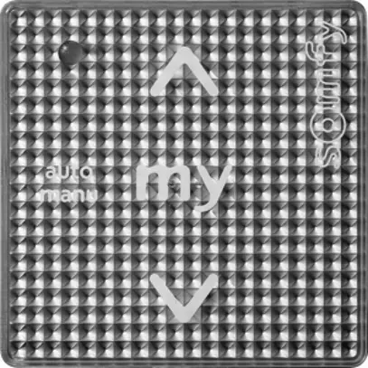 Comando INC Somfy Smoove Uno IB+ Silver, adatto per EDIZIOdue 