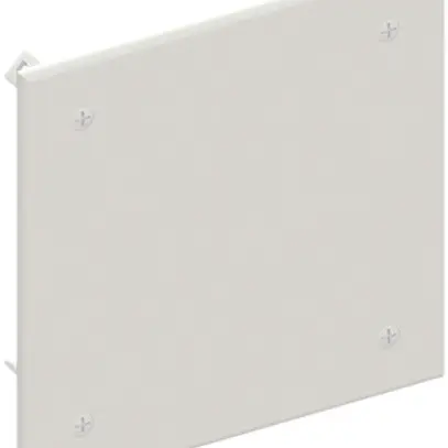 Couvercle à vis AGRO 130×130mm blanc avec 4 vis en métal 
