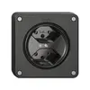 Prise NUPU NEVO, 2×T13, a.LED, noir 