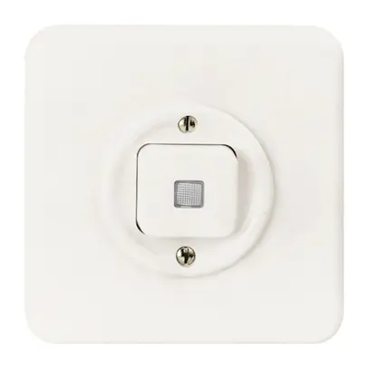 Kit frontale INC FH bianco 86×86mm con lente frontale 