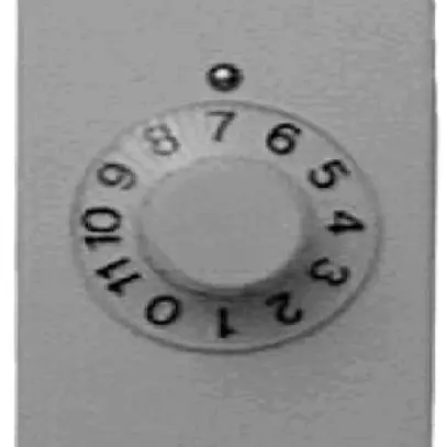 Potentiomètre rotatif FLF pour variateur 10 kohm, blanc 