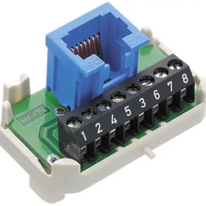 Interno 1×RJ45/u, 8P DSL R&M 