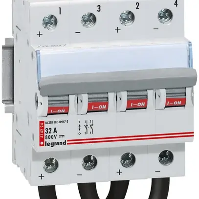 Interruttore di carico AMD Legrand 800VDC 2P 32A 