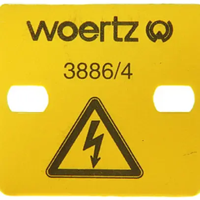 Coprimorsetti per 4 morsetti 4mm² Woertz 