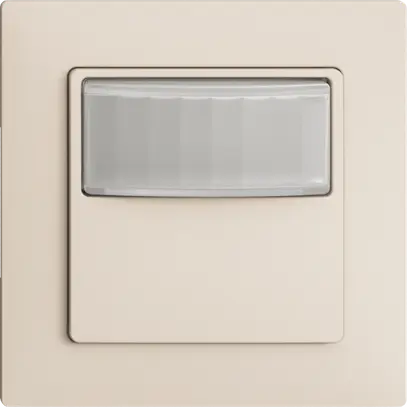 Rilevatore di movimento EDIZIOdue F pirios 180 R eco plus 1 canale, crema 