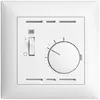 Kit frontale 88×88mm EDIZIOdue bianco per termostato ambiente 